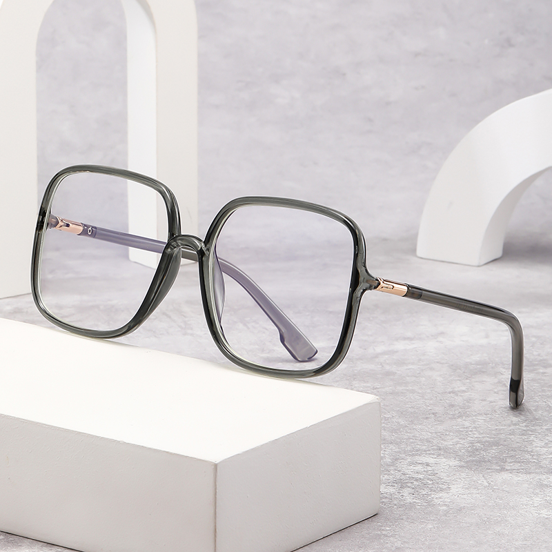 Sunglasses Oversized Square - Oversized Square Anti-Blue Light Eyeglasses for