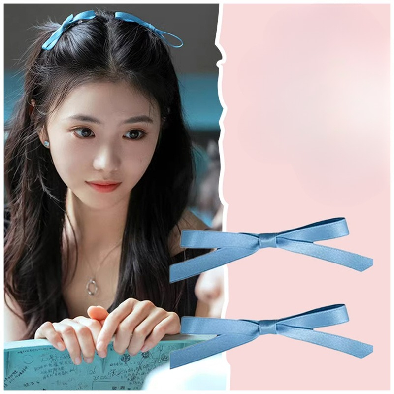 Women Accessories Combo Gift - 2pcs/set Sweet Cute Bow Hair Clip