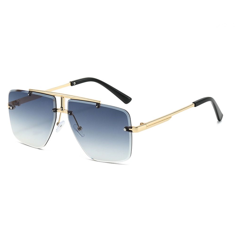 Sunglasses Oversized Square - Oversized Double Bridge Sunglasses Square Frame