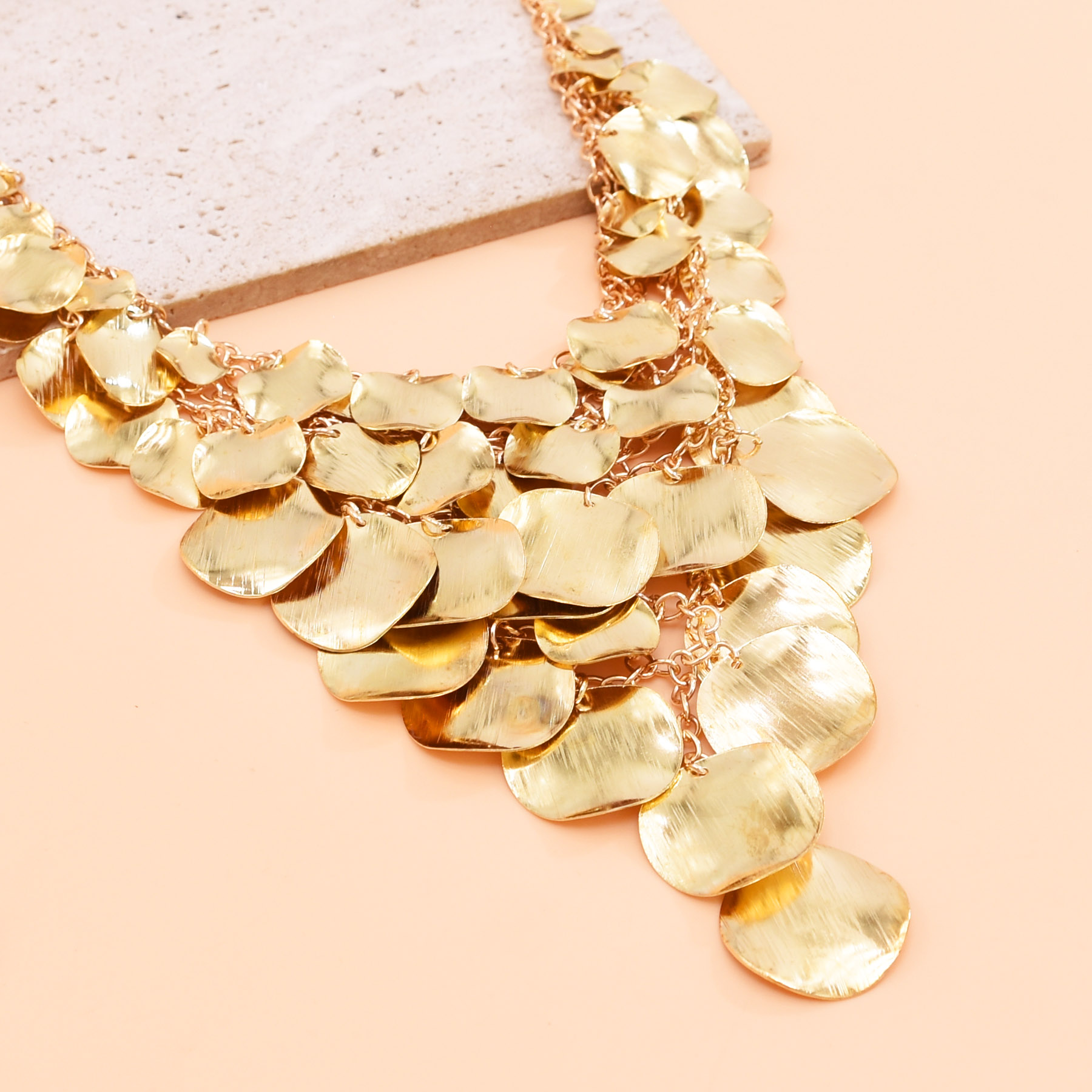 Trendy Gold Wire Drawing Wafer - đánh giá và giá Women Accessories Drawing