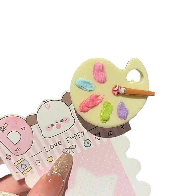 Palette Hair Clip Cute Simulat - đánh giá và giá Women Accessories Drawing