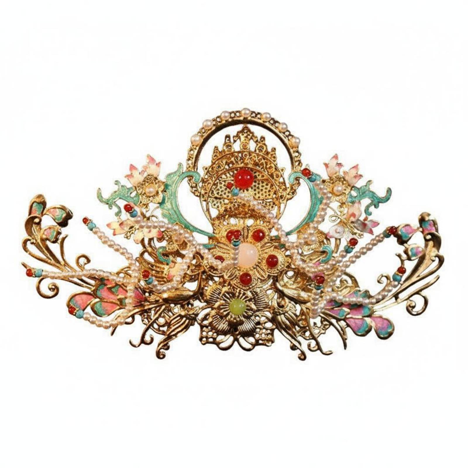 Traditional Chinese Hair Crown - đánh giá và giá Women'S Accessories Designer