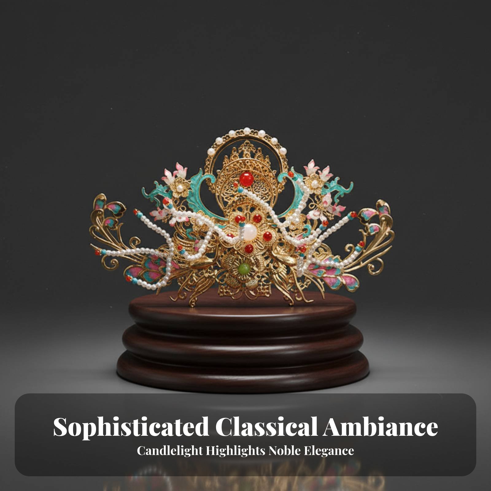 Traditional Chinese Hair Crown - đánh giá và giá Women'S Accessories Designer