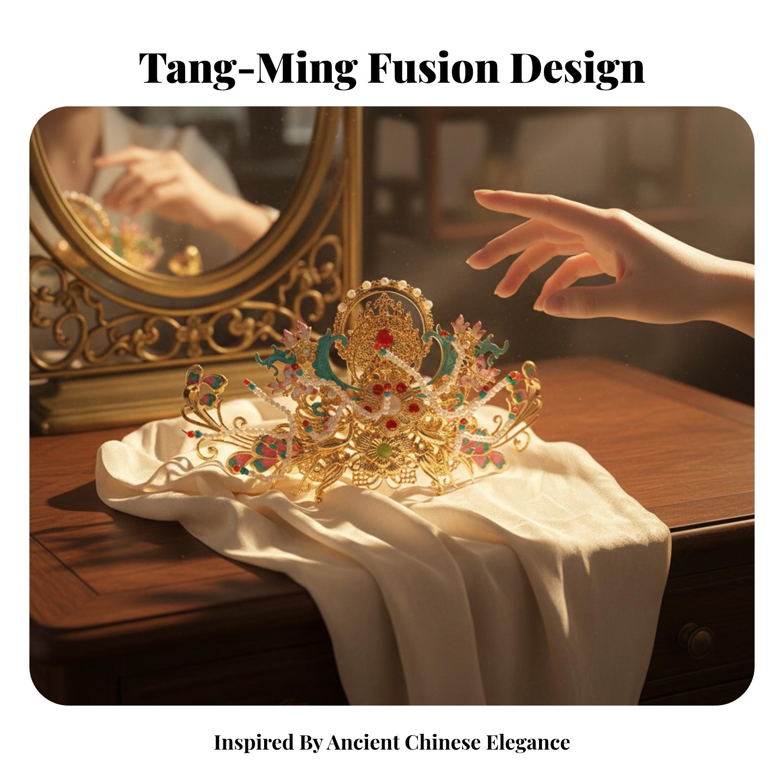 Traditional Chinese Hair Crown - đánh giá và giá Women'S Accessories Designer
