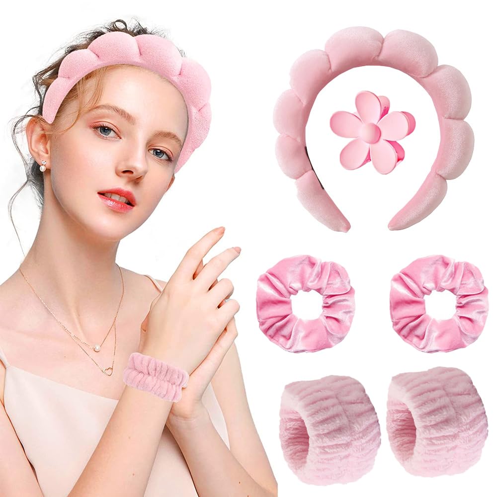 6pcs Headbands Wristband Set f - đánh giá và giá Women Accessories Combo Gift