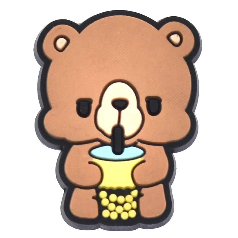 Fox Drinking Milk Tea Shoe Cha - đánh giá và giá Women'S Accessories For Crocs