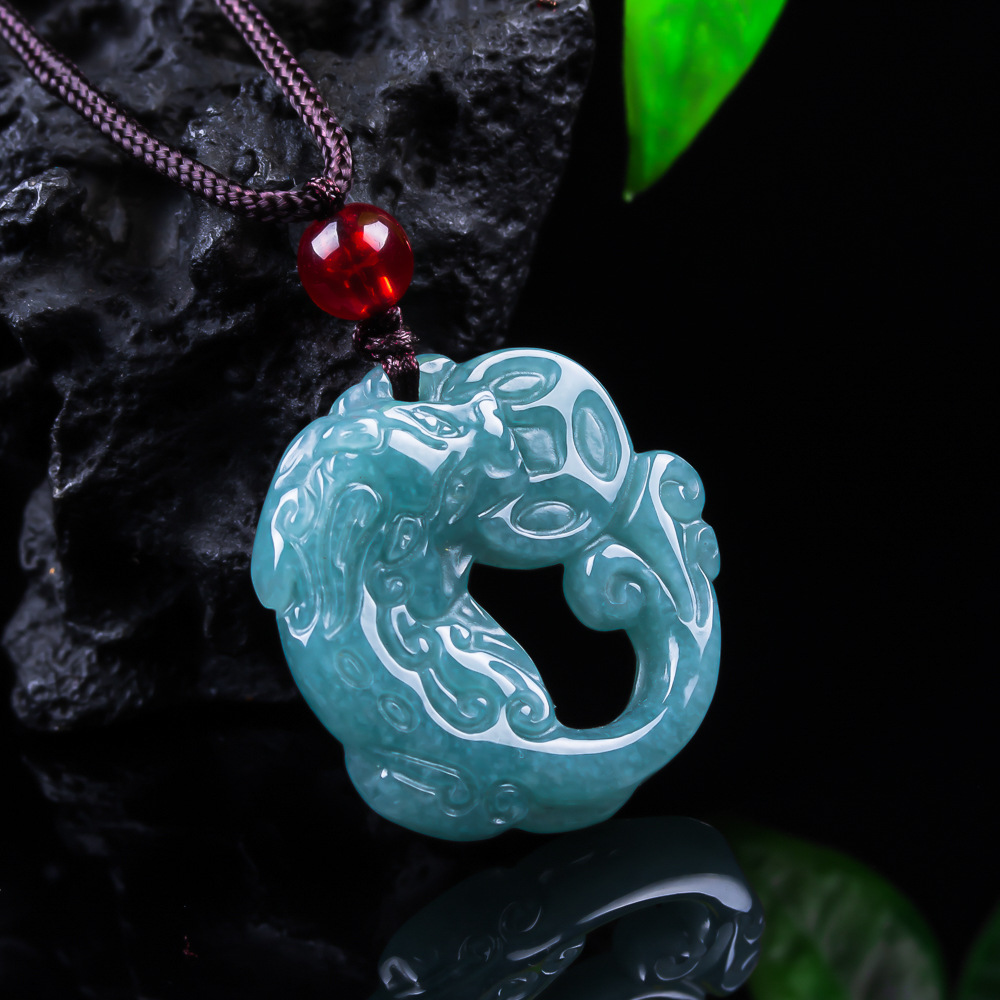 Burmese Jadeite Pixiu Pendant  - đánh giá và giá Women'S Accessories Designer