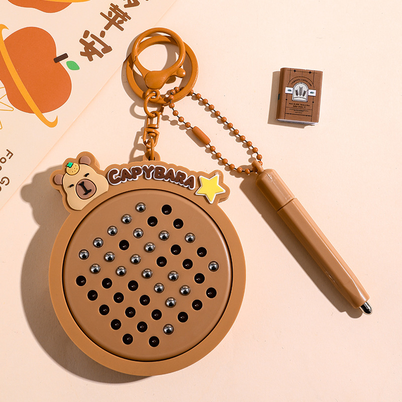 Cartoon Kapibala Magnetic Stee - đánh giá và giá Women Accessories Drawing