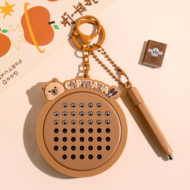 Cartoon Kapibala Magnetic Stee - đánh giá và giá Women Accessories Drawing