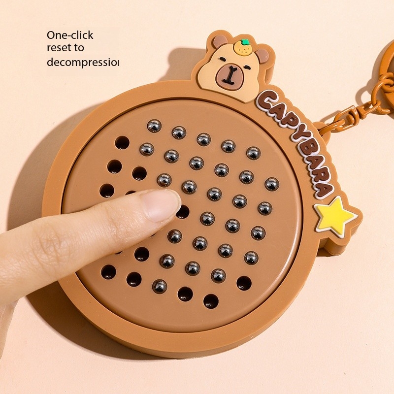 Cartoon Kapibala Magnetic Stee - đánh giá và giá Women Accessories Drawing