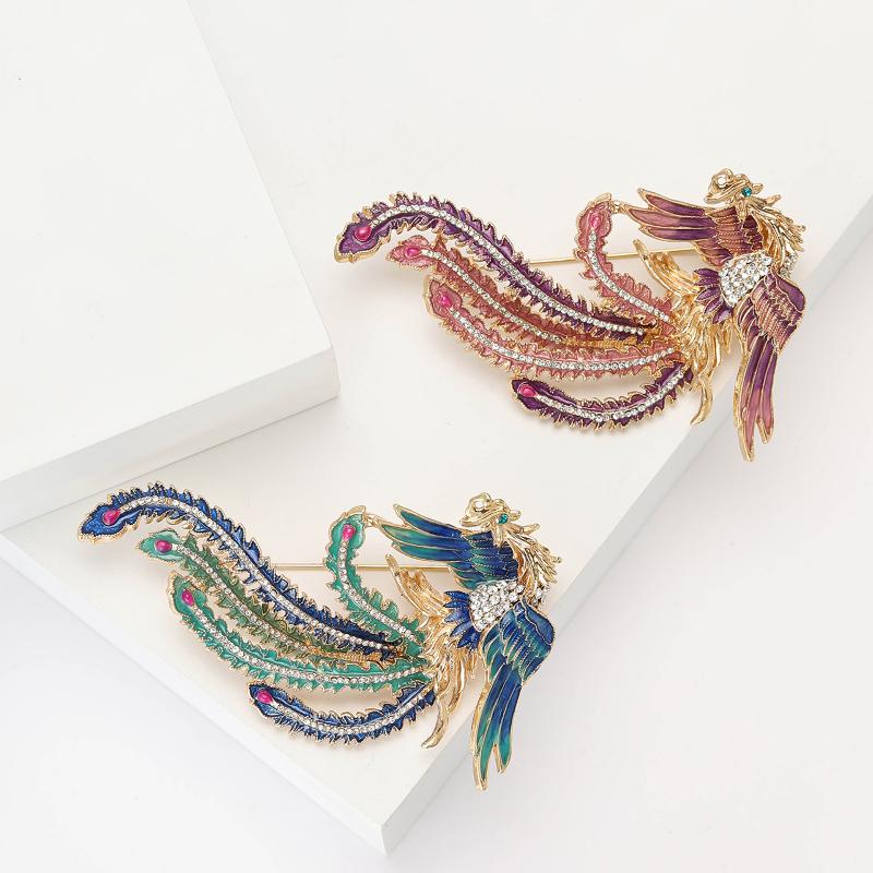 Fashion Phoenix Brooches Unise - đánh giá và giá Women'S Accessories Categories