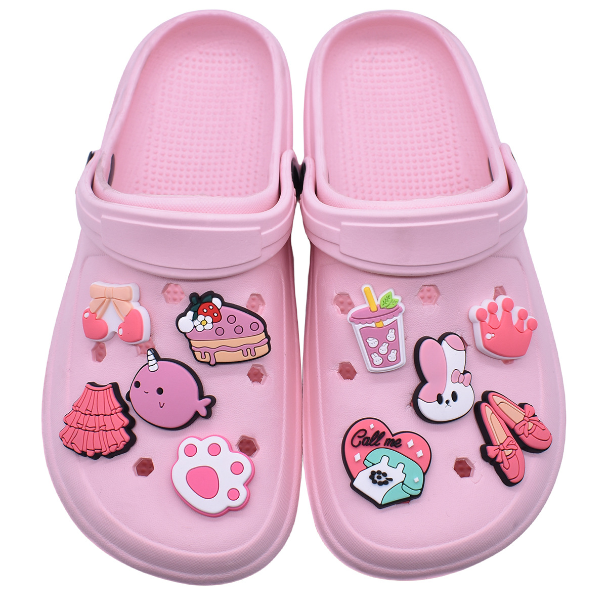 Cute Pink Shoe Charms Decorati - đánh giá và giá Women'S Accessories For Crocs