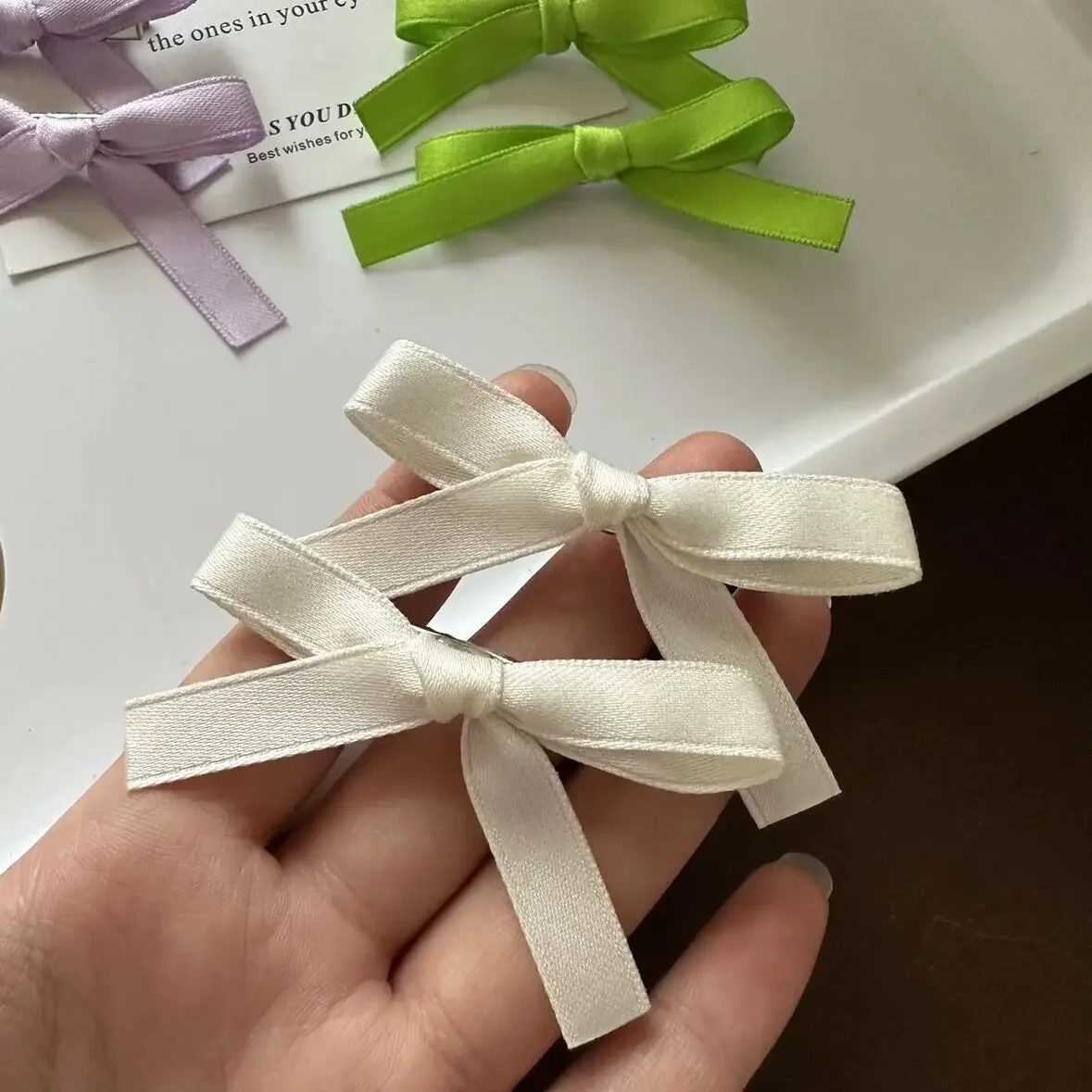 2pcs/set Sweet Cute Bow Hair C - đánh giá và giá Women Accessories Combo Gift
