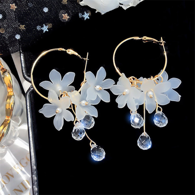 Korean Fashion Zircon White Fl - đánh giá và giá Women'S Accessories Trends 2026