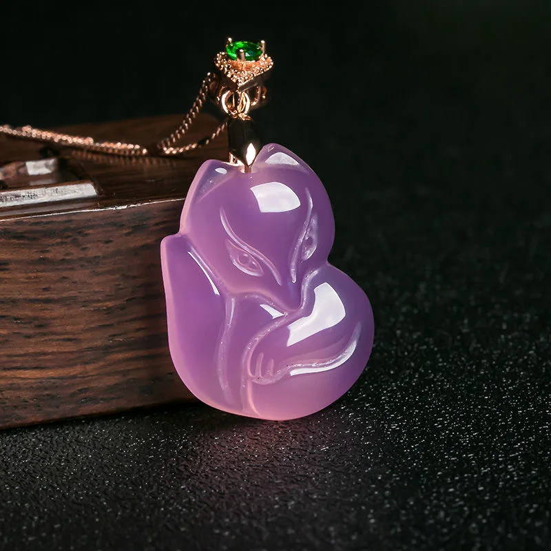 Tự Nhiên Mã Não Tím Cáo Mặt Dâ - đánh giá và giá Women Accessories For Hand