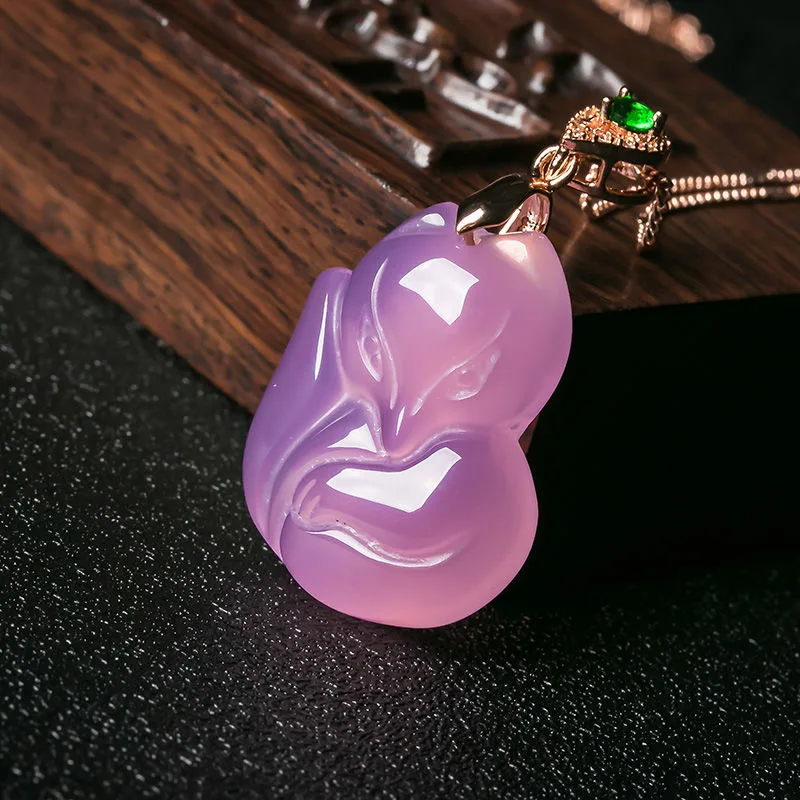 Tự Nhiên Mã Não Tím Cáo Mặt Dâ - đánh giá và giá Women Accessories For Hand