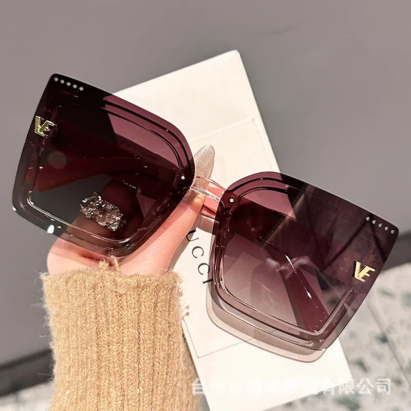 New Cool Rimeless Polarized Su - đánh giá và giá Sunglasses Oversized Square
