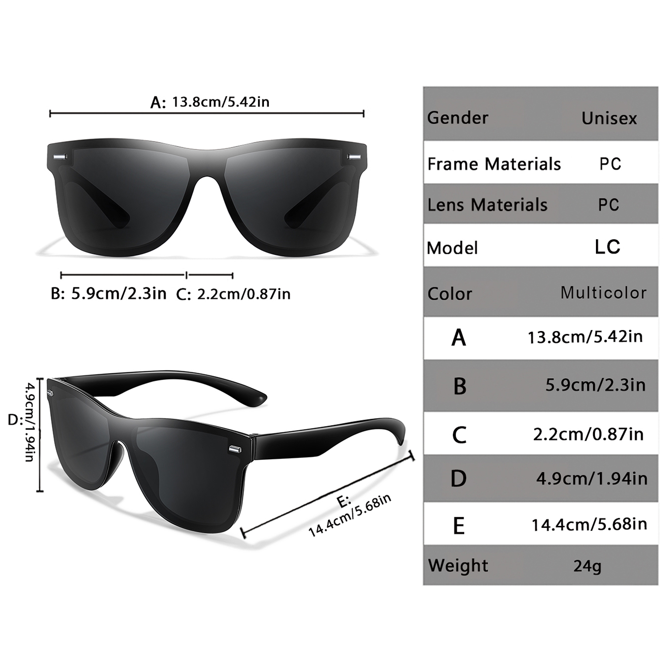 Men Women Square Sunglasses Ov - đánh giá và giá Sunglasses Oversized Square