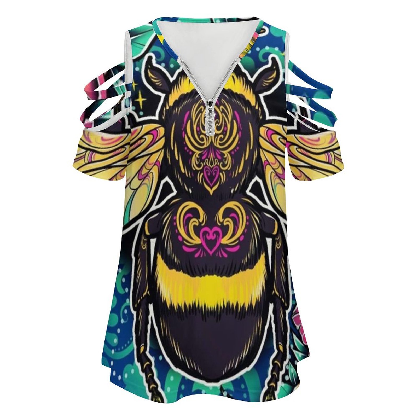 New Fashion Zip Off Shoulder T - đánh giá và giá Women Accessories Drawing