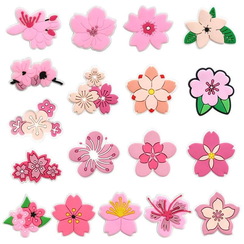 Cute Pink Flower Shoe Charms f - đánh giá và giá Women'S Accessories For Crocs