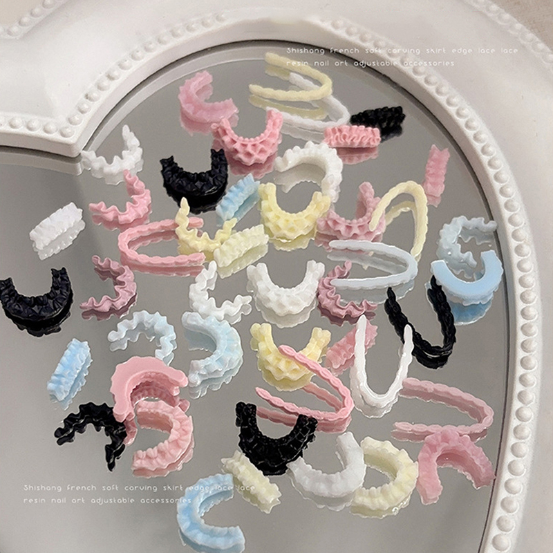 30Pcs 3D Resin Nail Art Lace T - đánh giá và giá Women Accessories Combo Gift