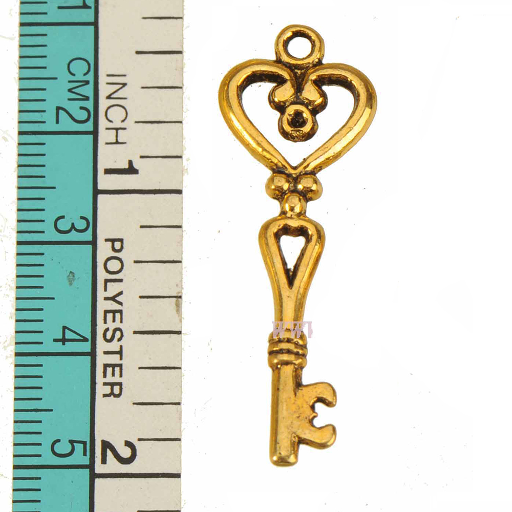 40pcs Gold Keys Charms Pendant - đánh giá và giá Women'S Accessories Manufacturers