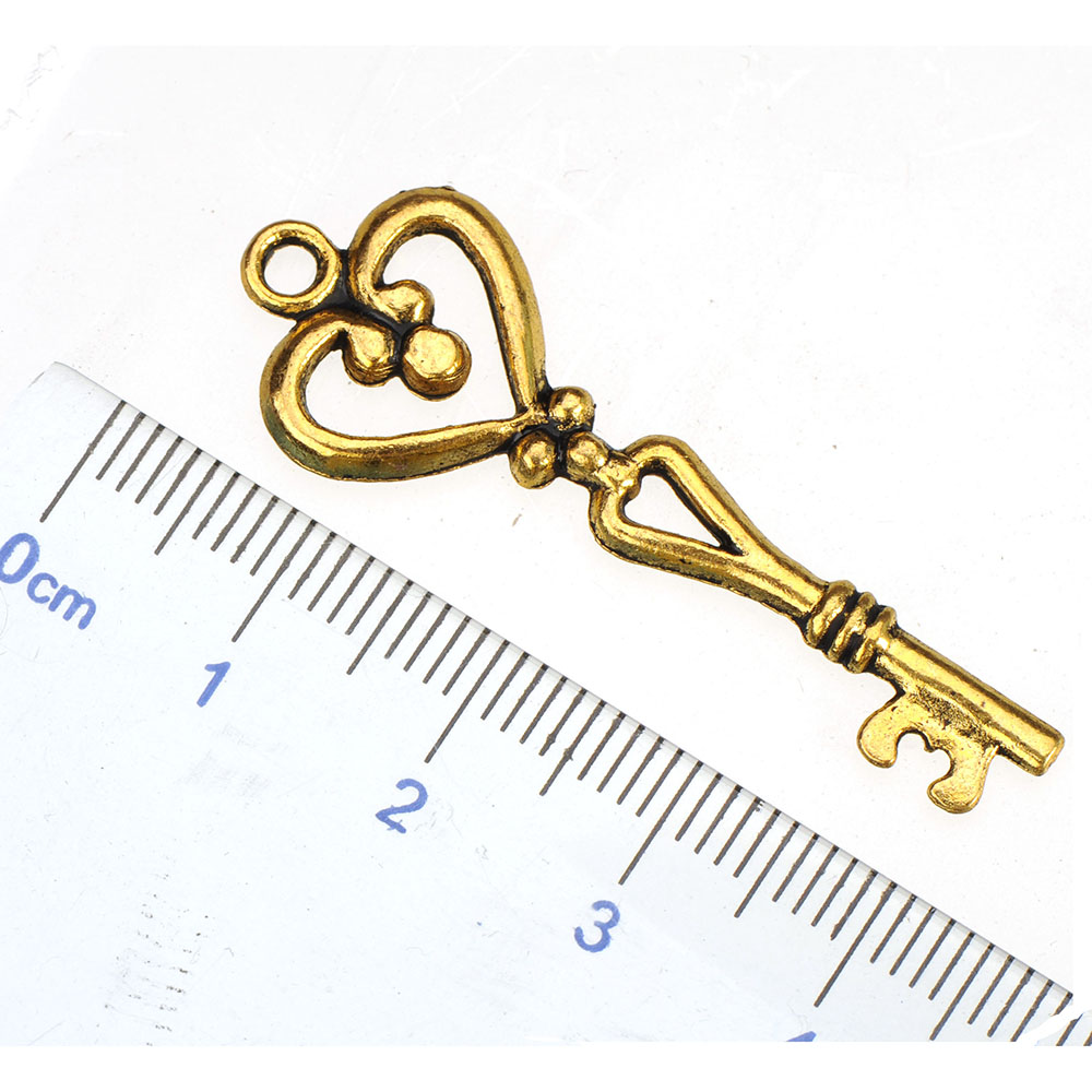 40pcs Gold Keys Charms Pendant - đánh giá và giá Women'S Accessories Manufacturers