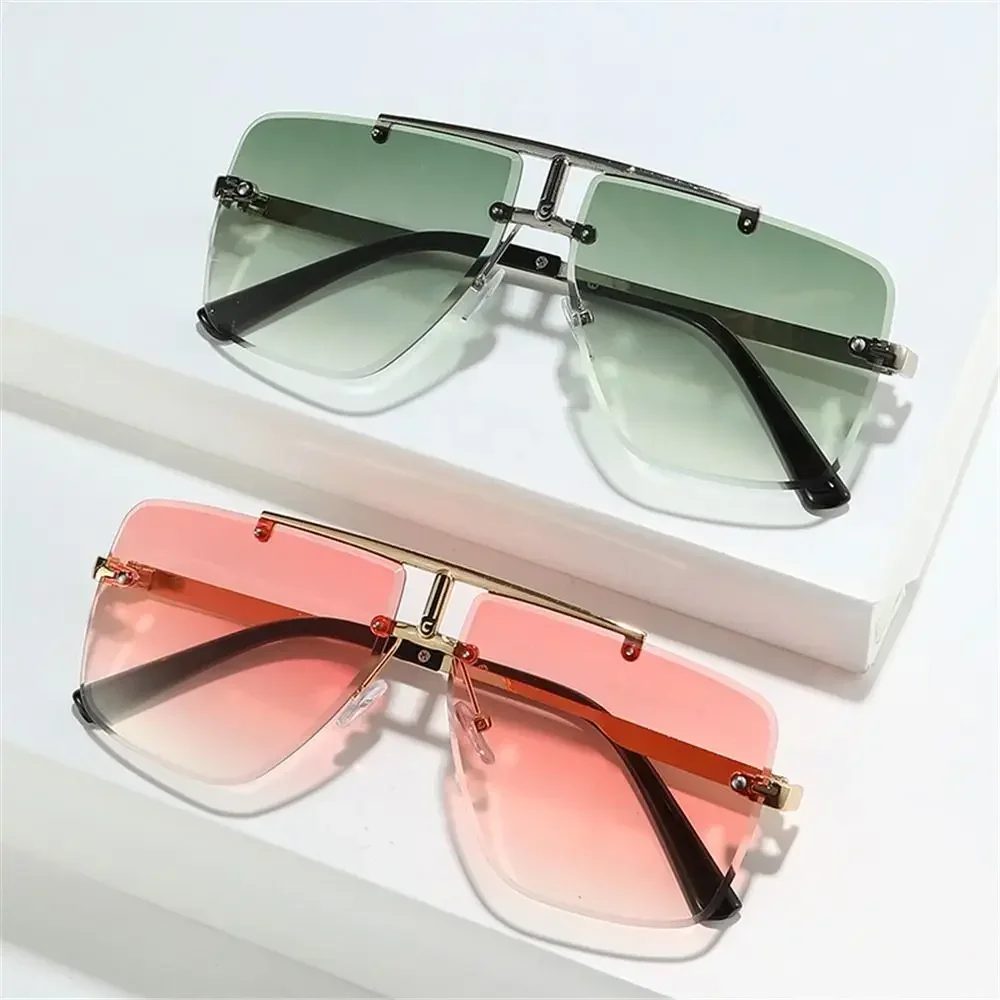Vintage Double Bridge Sunglass - đánh giá và giá Sunglasses Oversized Square