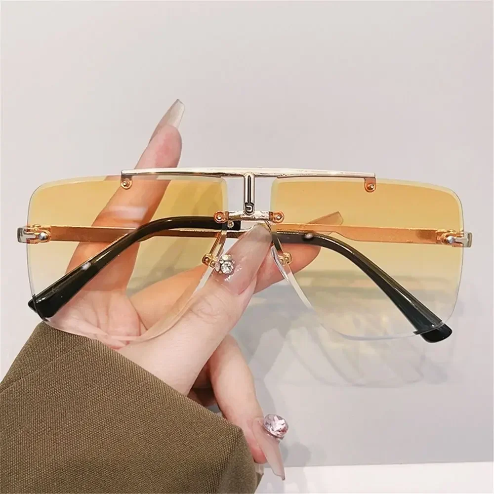 Vintage Double Bridge Sunglass - đánh giá và giá Sunglasses Oversized Square