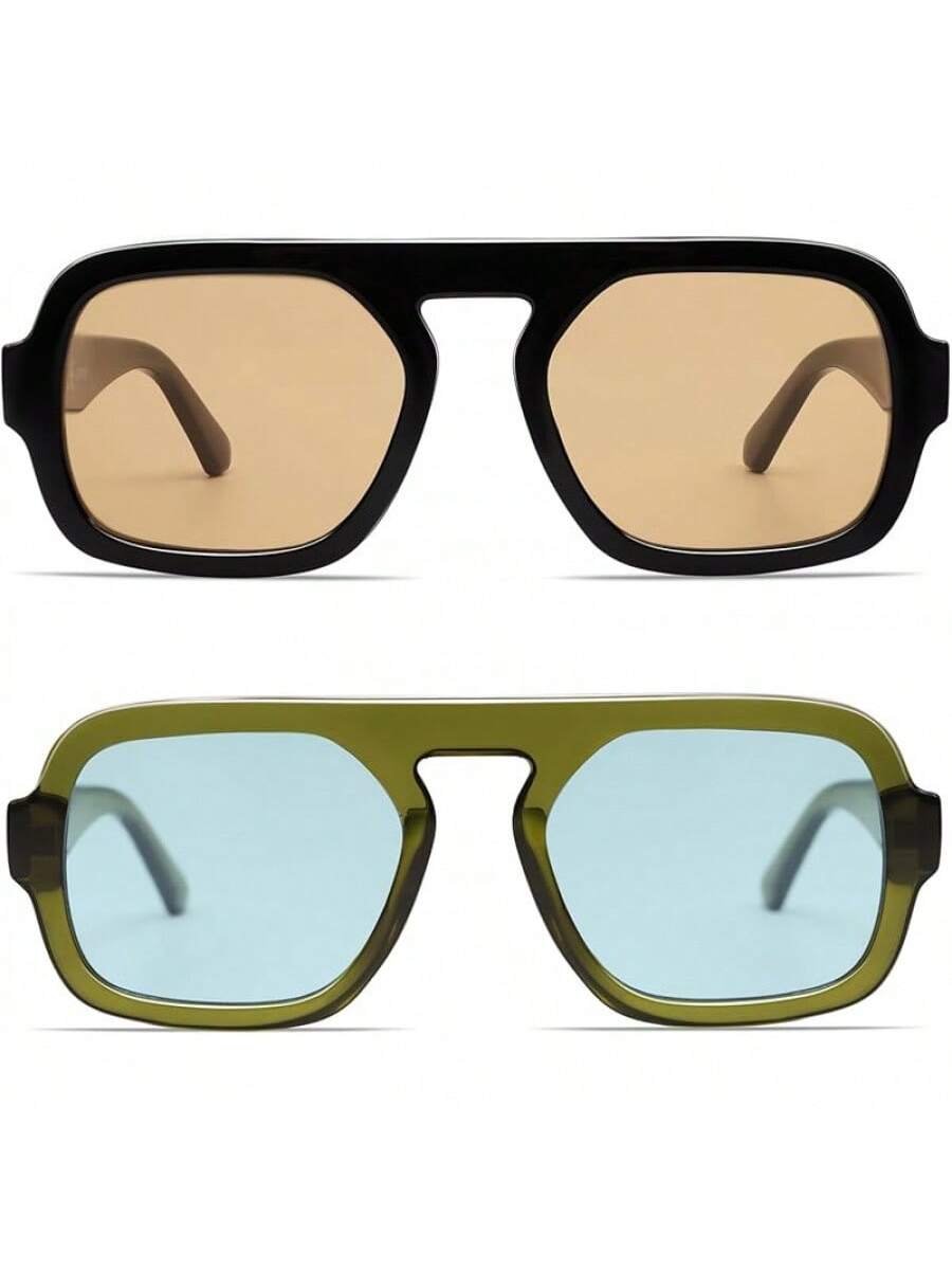 VANLINKER Oversized Retro Squa - đánh giá và giá Sunglasses Oversized Square