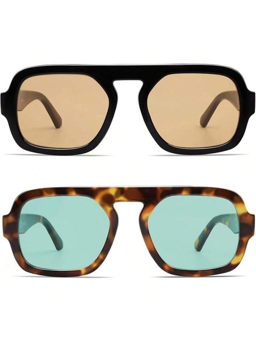 VANLINKER Oversized Retro Squa - đánh giá và giá Sunglasses Oversized Square