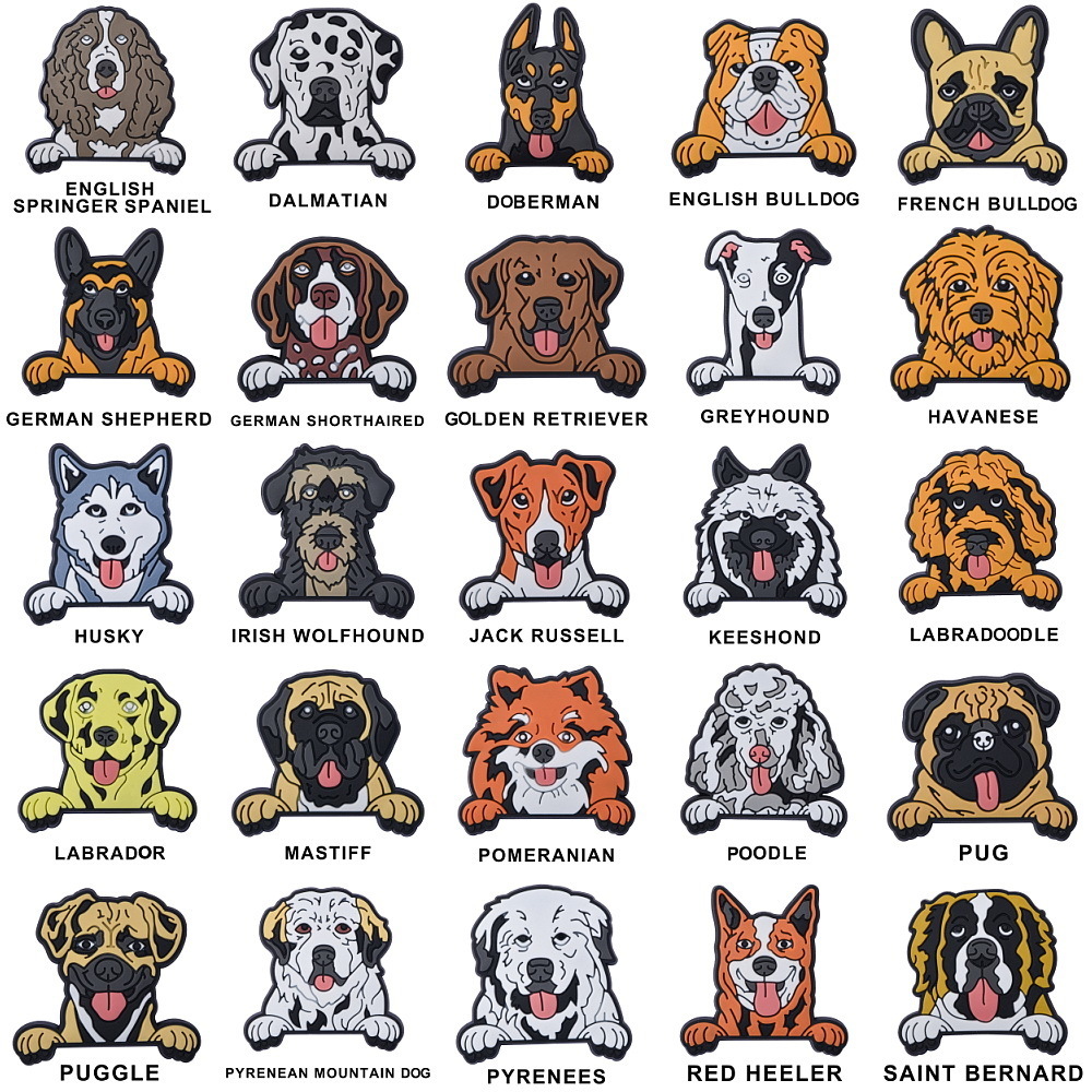 Cute Animal  Shoe Charms Dog S - đánh giá và giá Women'S Accessories For Crocs