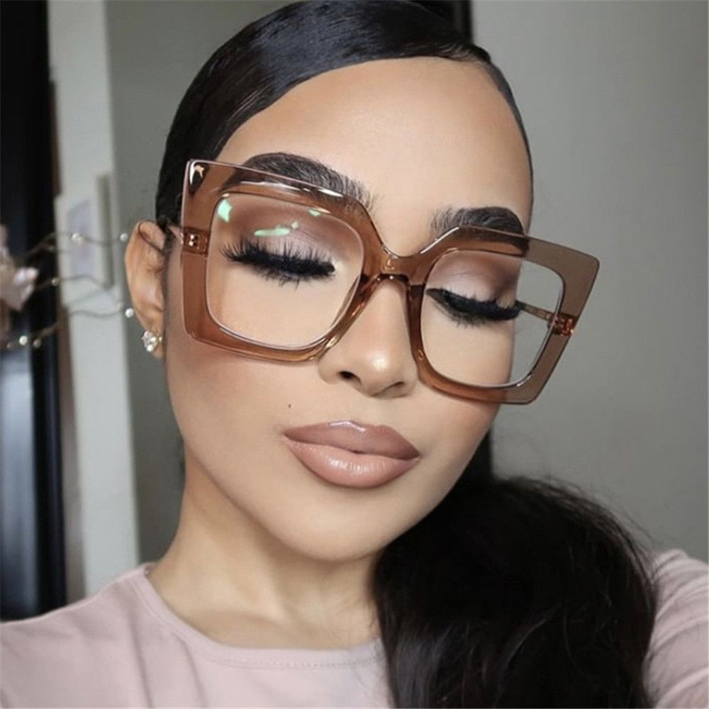 Mới Vuông Thời Trang Kính Mắt  - đánh giá và giá Sunglasses Oversized Square