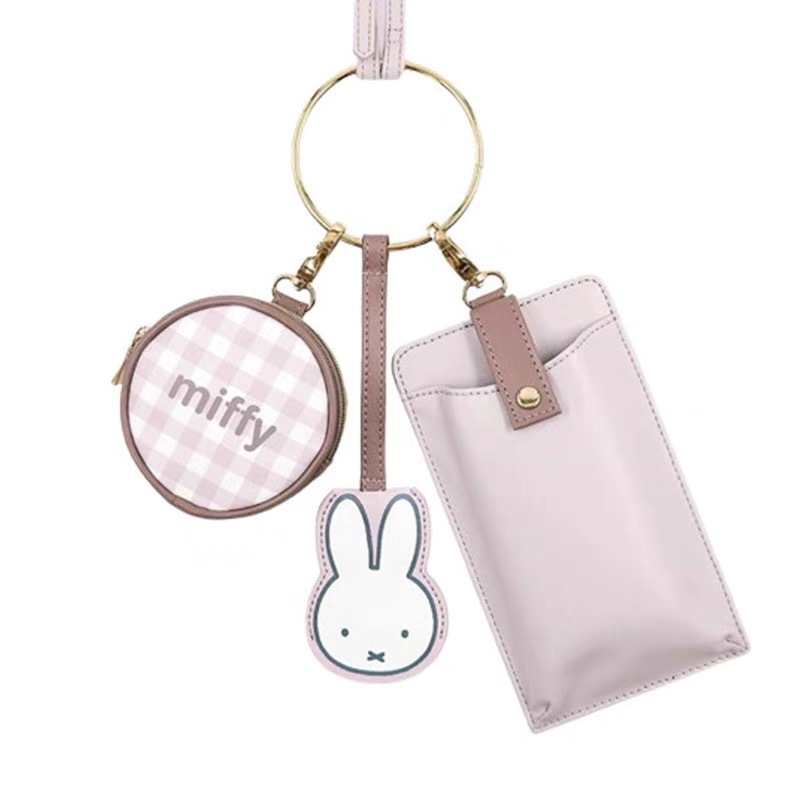 Miffy Kawaii Phone Pouch Set C - đánh giá và giá Women Accessories Combo Gift