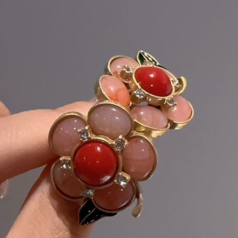 Vintage Natural Stone Pink Flo - đánh giá và giá Women'S Accessories Trends 2026